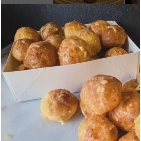 Gougères au comté