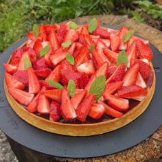 Tarte aux fraises