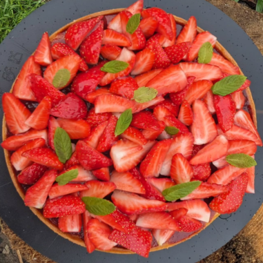 Tarte aux fraises