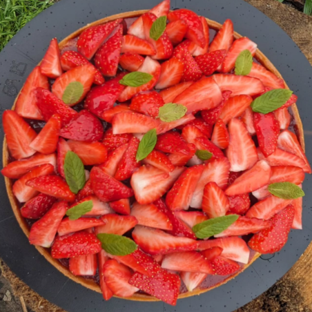 Tarte aux fraises