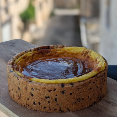 Flan cookie