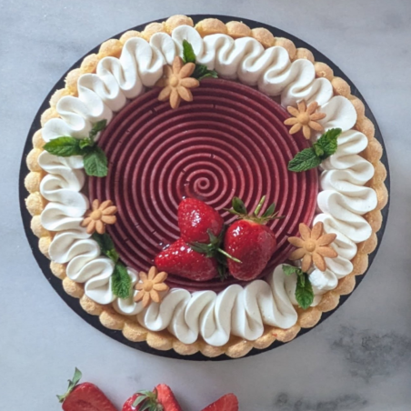 Charlotte aux fraises