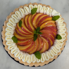 Charlotte aux pêches 2