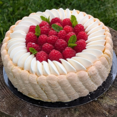 Charlotte aux framboises