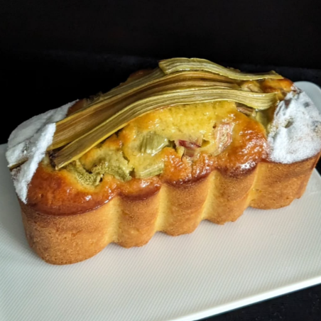 Cake à la rhubarbe