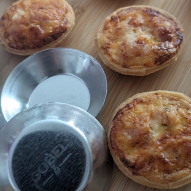 Mini quiches