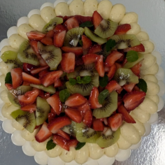 Pavlova fruits de saison 2