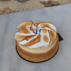 Tarte individuelle citron meringuée