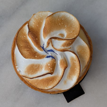 Tarte individuelle citron meringuée