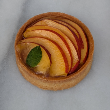 Tarte individuelle nectarine
