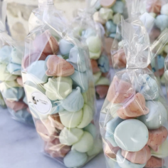 Meringues aromatisées