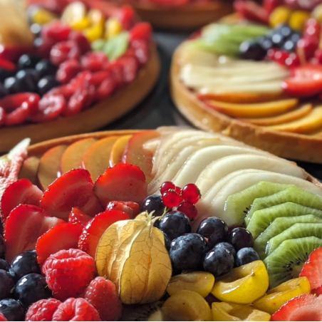 Tarte aux fruits de saison