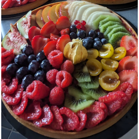 Tarte aux fruits de saison