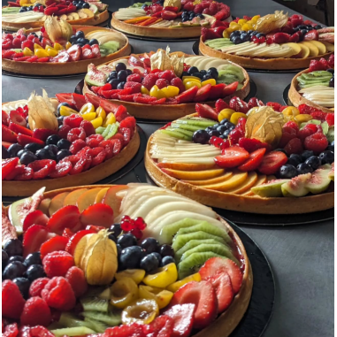 Tarte aux fruits de saison
