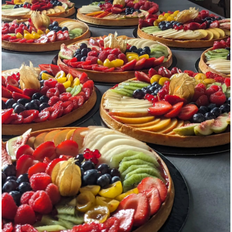 Tarte aux fruits de saison